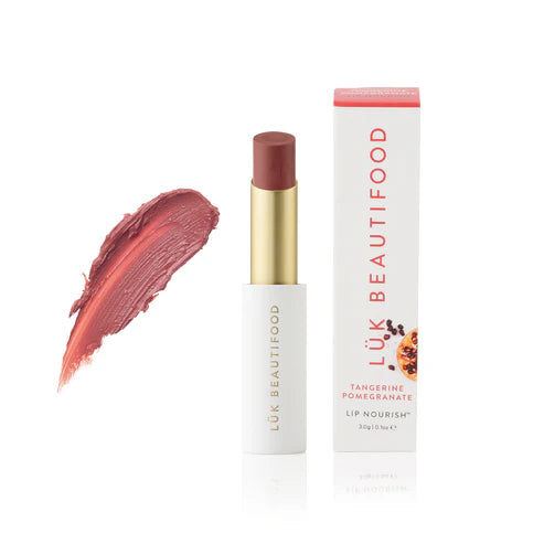 Lip Nourish Tangerine Pomegranate Luk Beautifood Natural Lip Stick