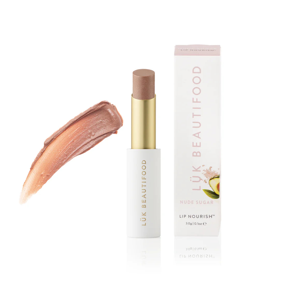 Lip Nourish Nude Sugar Luk Beautifood Natural Lip Stick