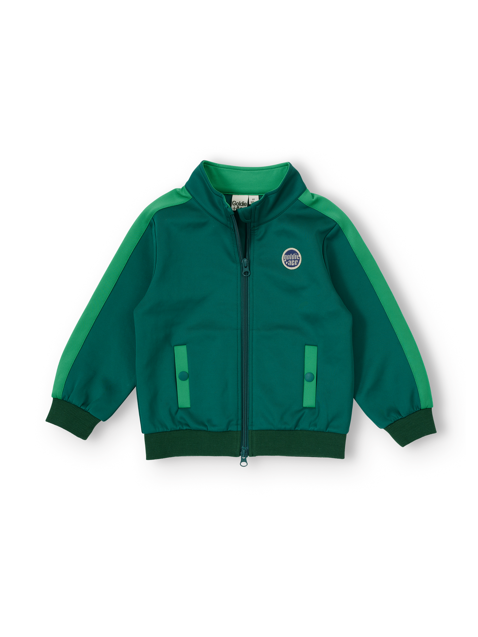 Logo Track Zip Jacket | Goldie + Ace