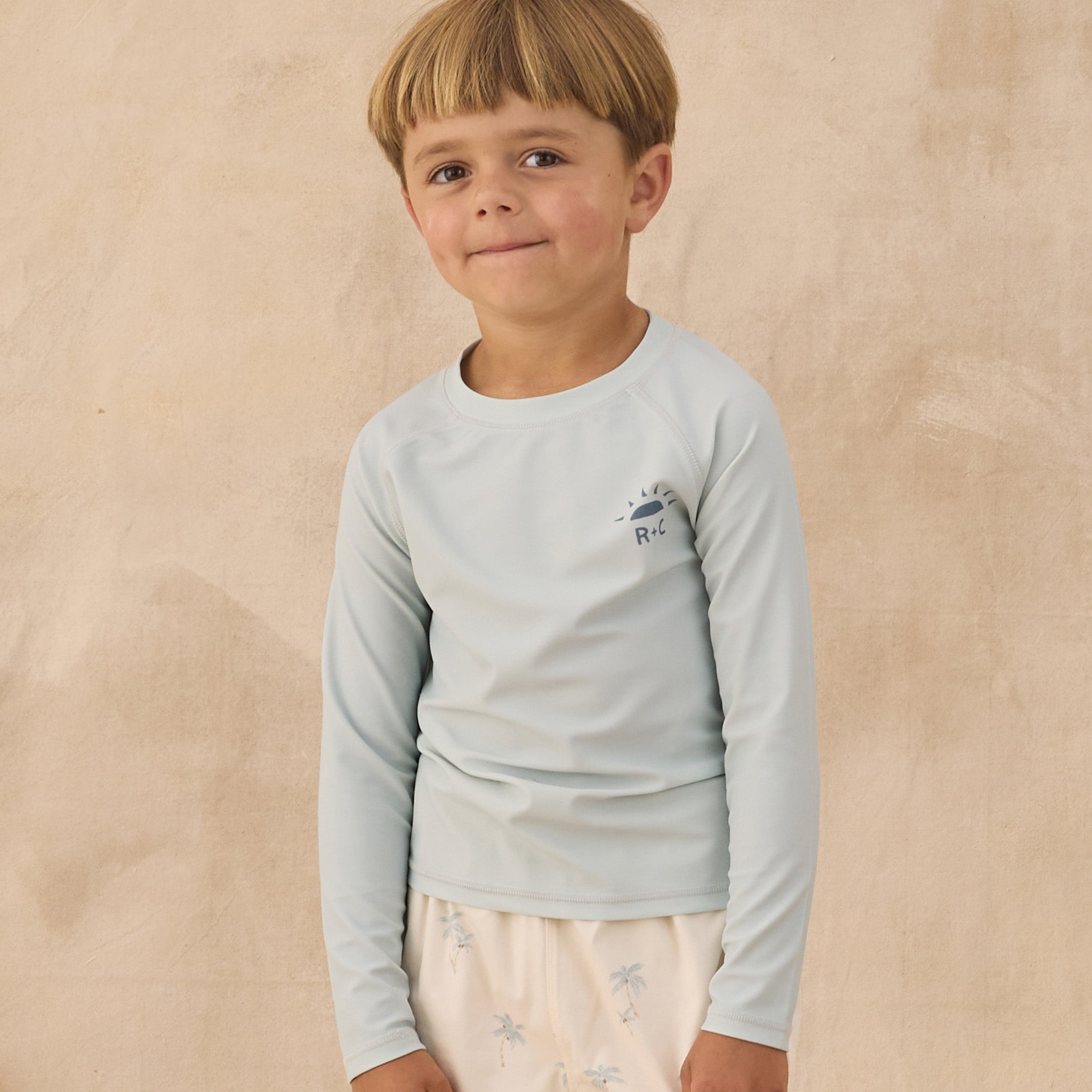Long Sleeve Rashguard Seafoam | Rylee + Cru