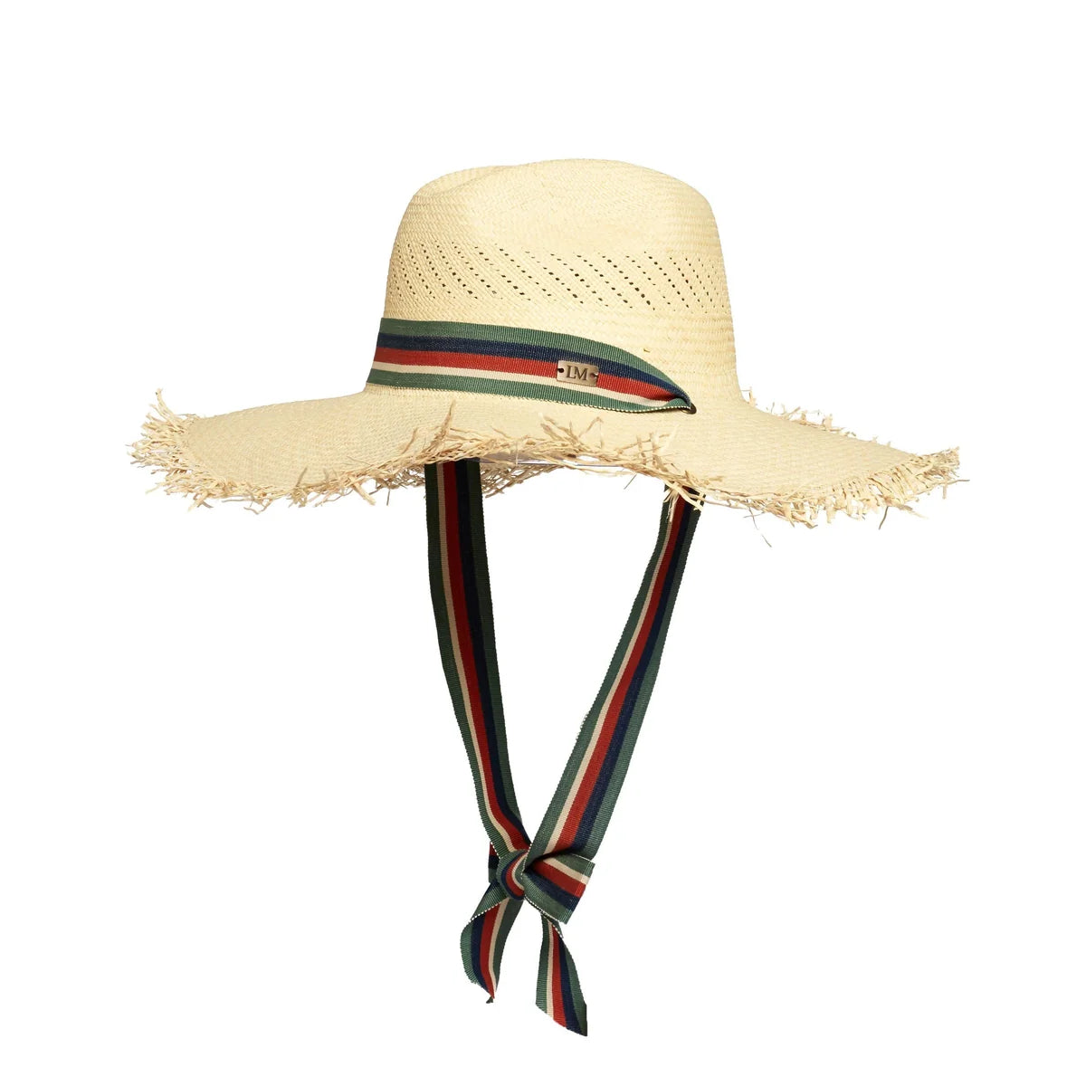 Lorna Murray Paradise Vintage - Sandy Beach Panama Hat with long ribbon