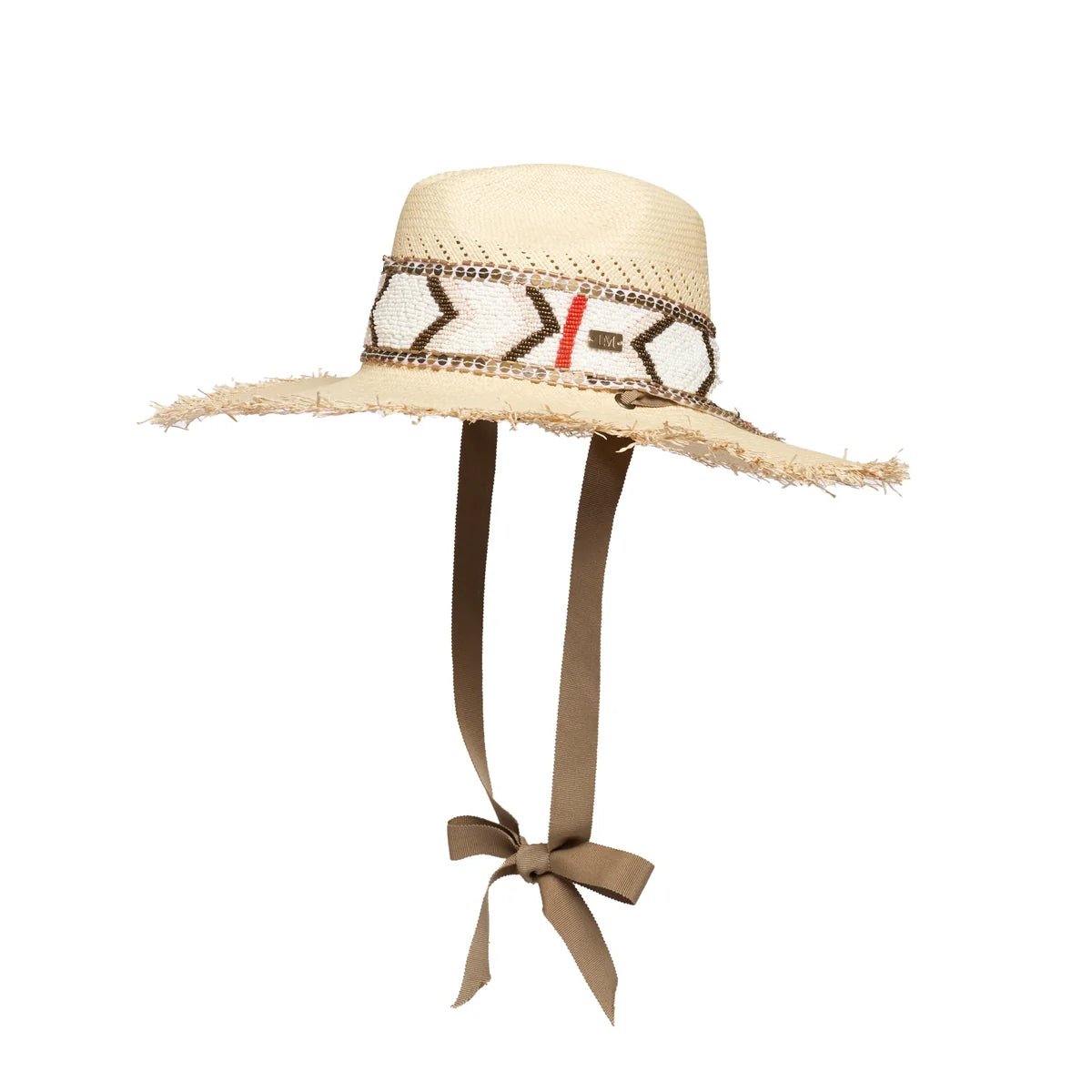 Lorna Murray Marbella Spanish Summer Panama Hat with ribbon