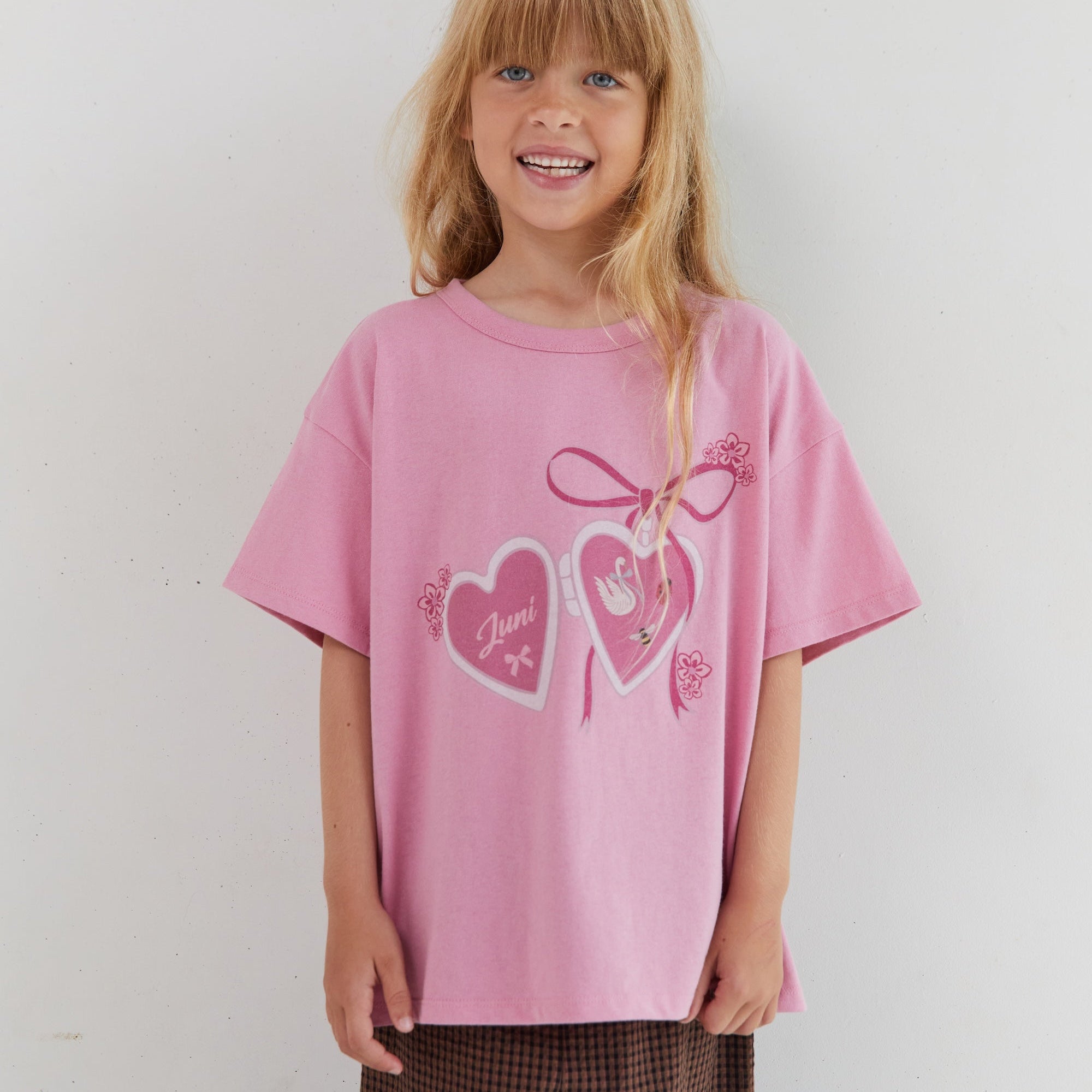 Love Locket organic cotton t-shirt pink ethical fashion