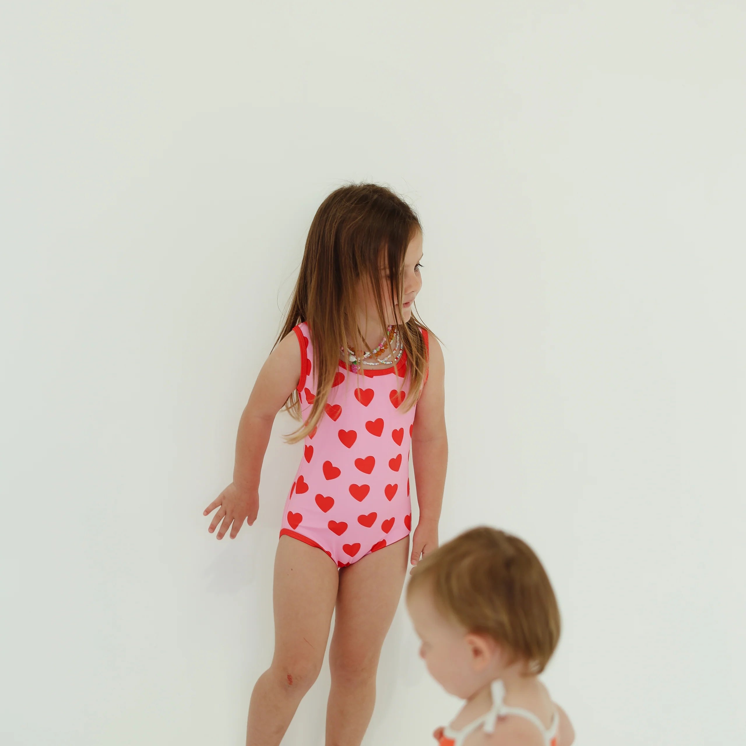 Love You full piece kids swimsuit by By Billie