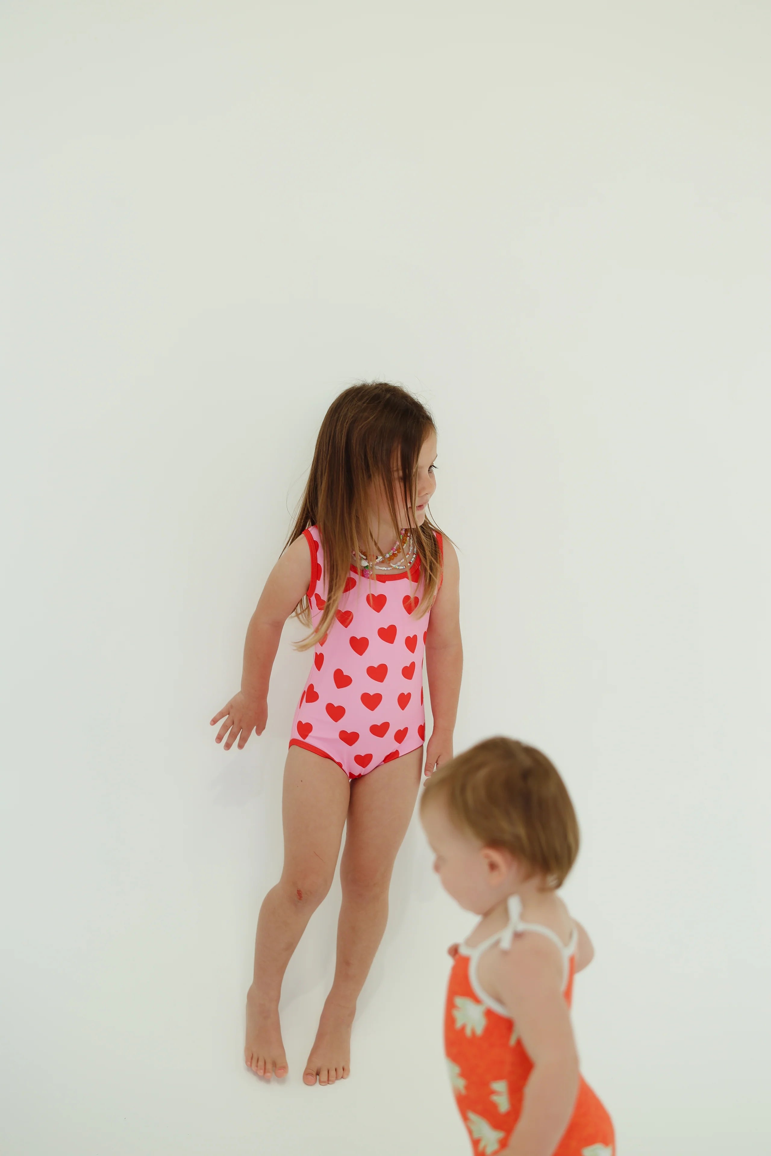 Love You full piece kids swimsuit by By Billie