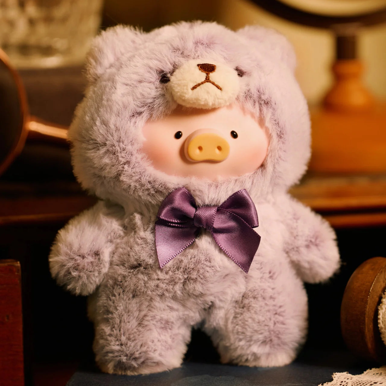 LuLu the Piggy Vintage Teddy Shop Vinyl Face Blind Box by ToyZero+