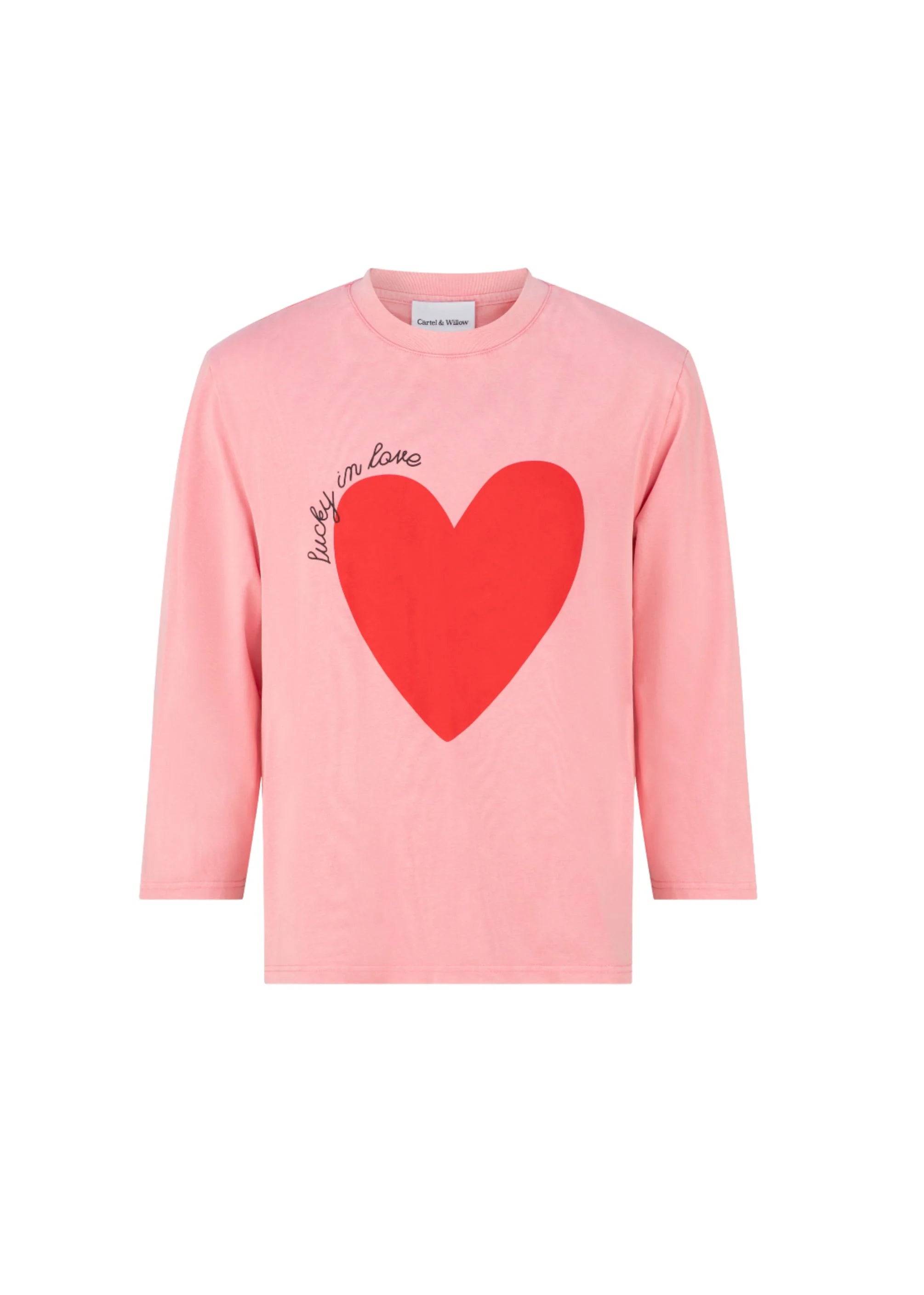 Lucky In Love - Vintage Wash Pink by Cartel & Willow