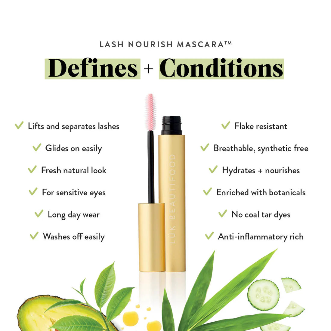 Conditioning natural mascara by Luk Beautifood
