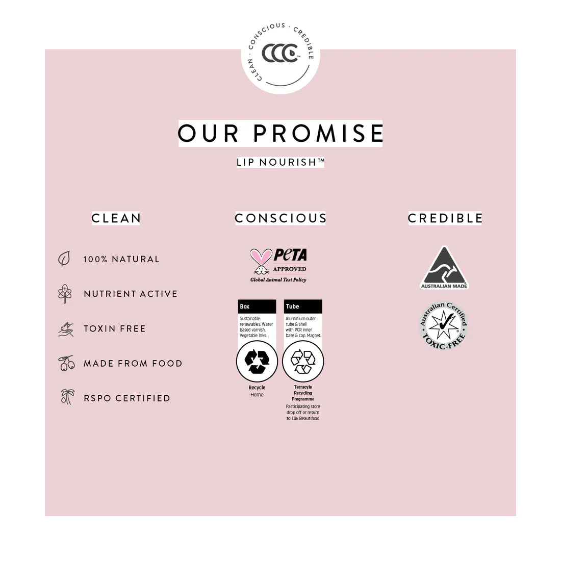 Luk Beautifood non toxic lipstick