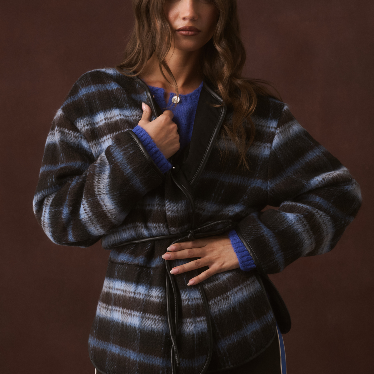 Luka Jacket-Ice Check by Cartel & Willow