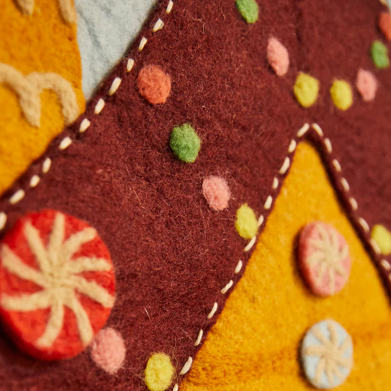 Lyon Gingerbread House Wall Hanging by Sage & Clare