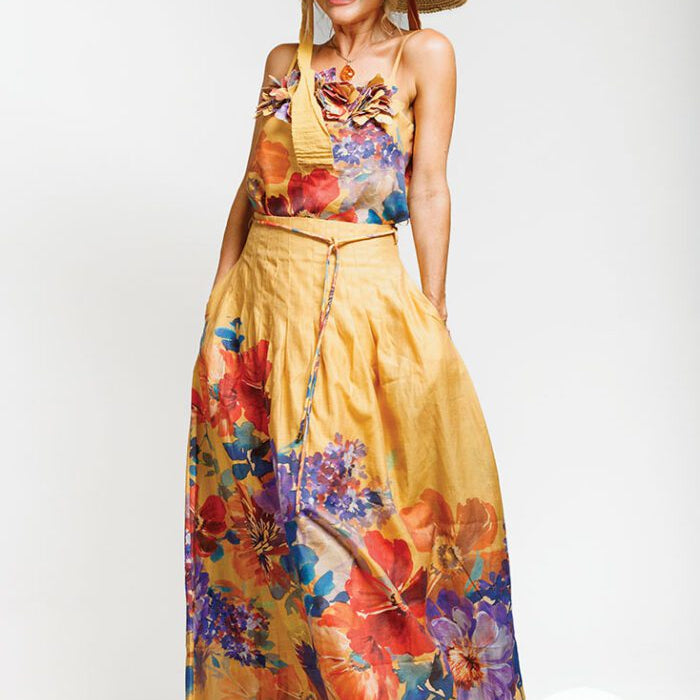 Grace Skirt & Grace Top by MOS The Label worn by model
