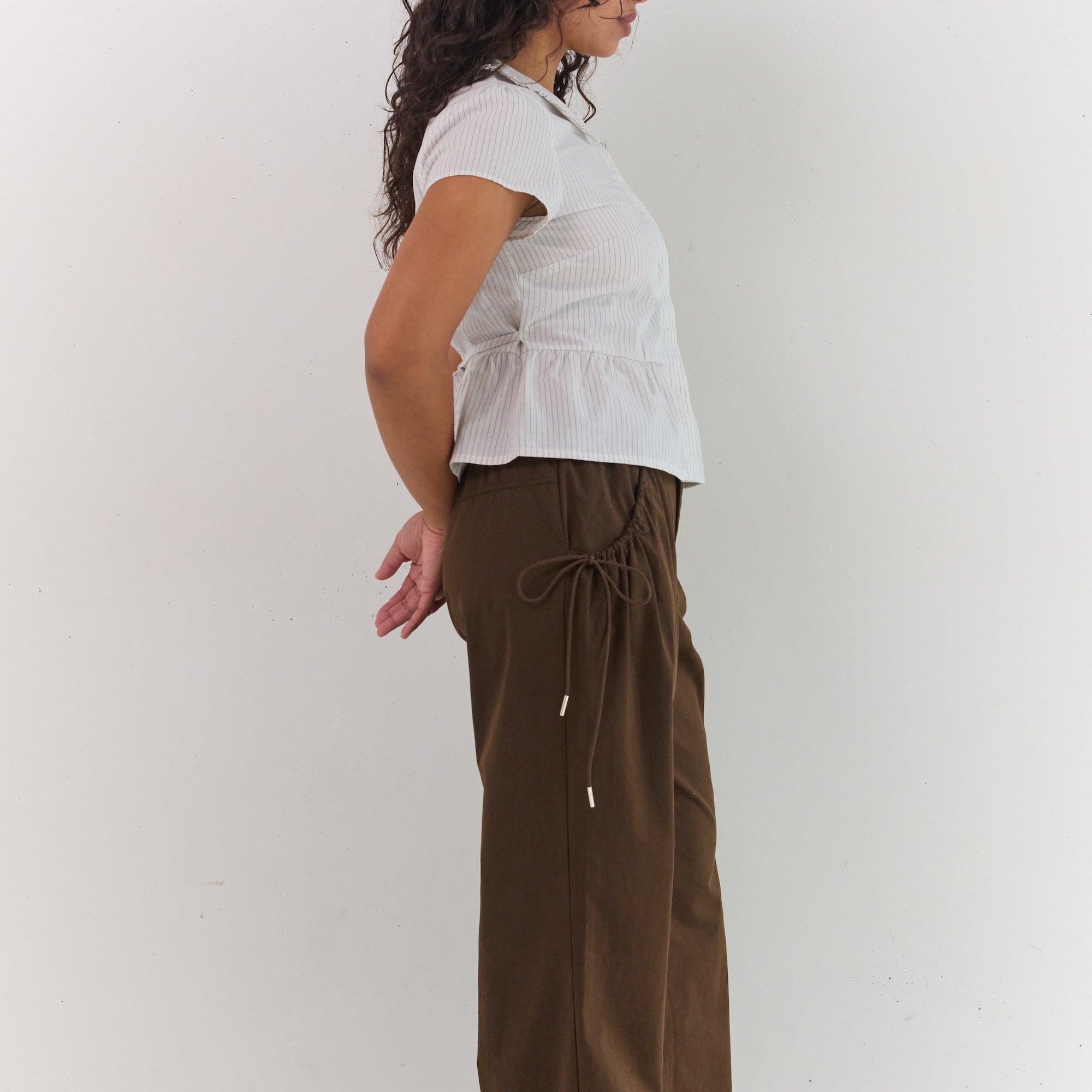 Shop Juni Macie Pant ethically made cotton trousers online Australia