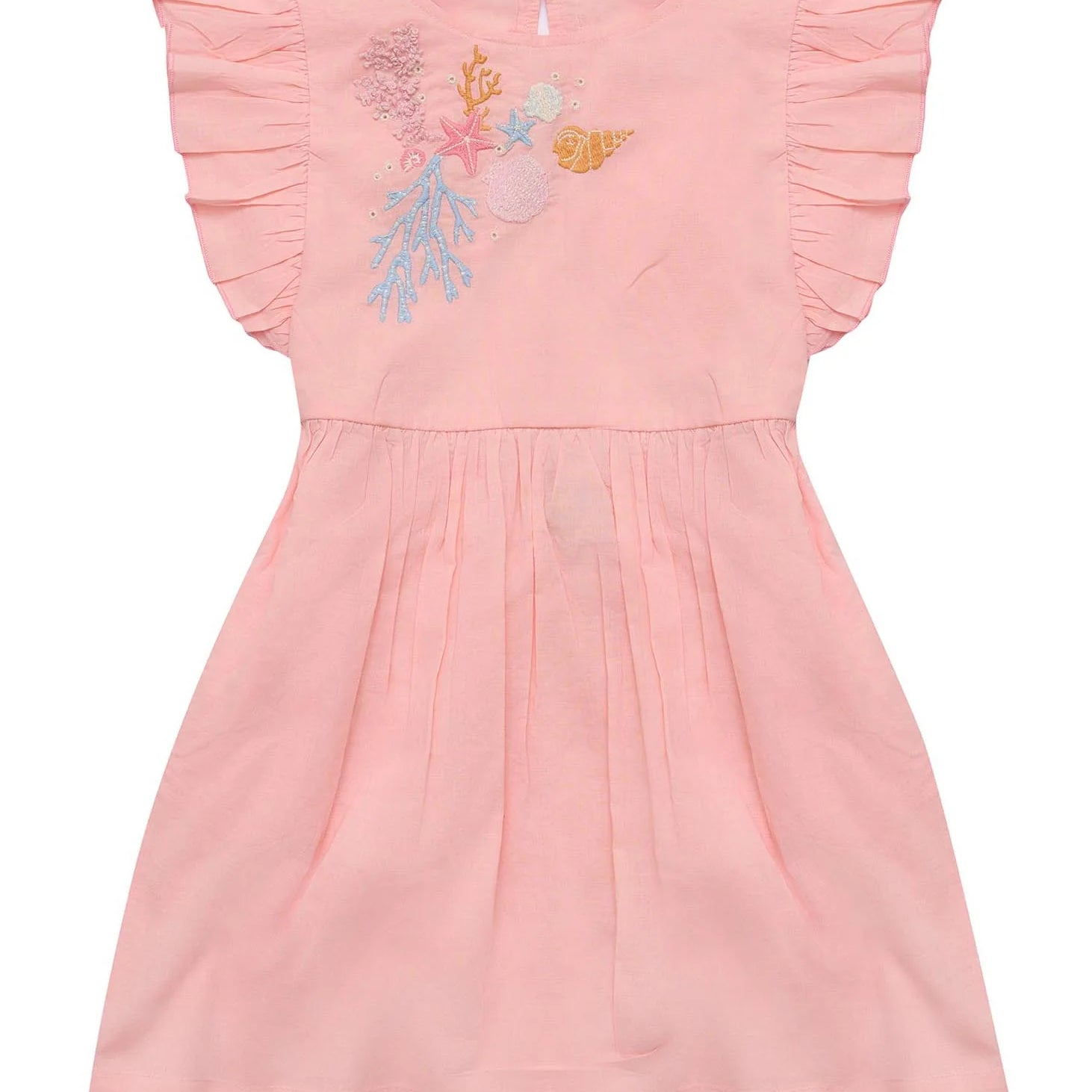 Madelyn Dress - Pink Coral by Pearson & Pearson