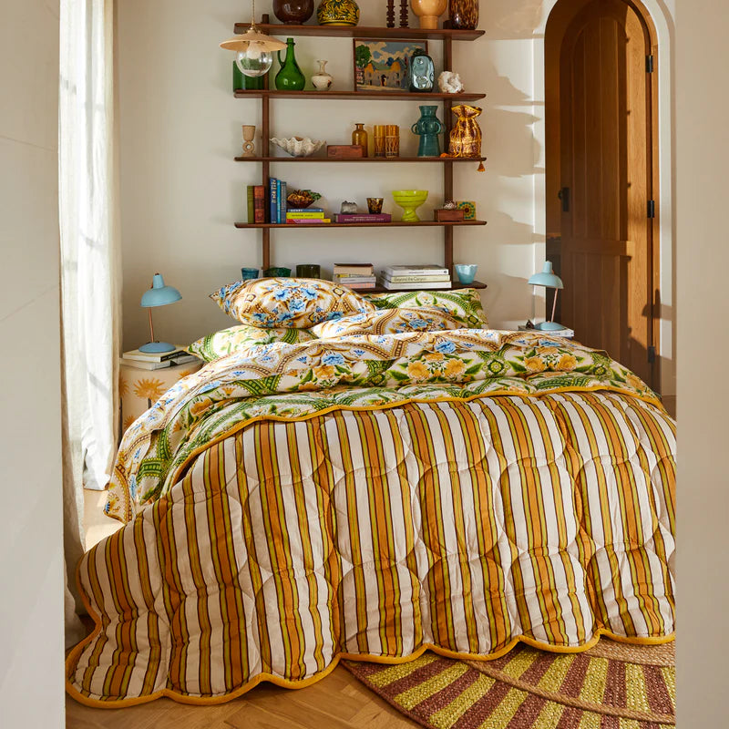 Margaret Scalloped Coverlet by Sage & Clare