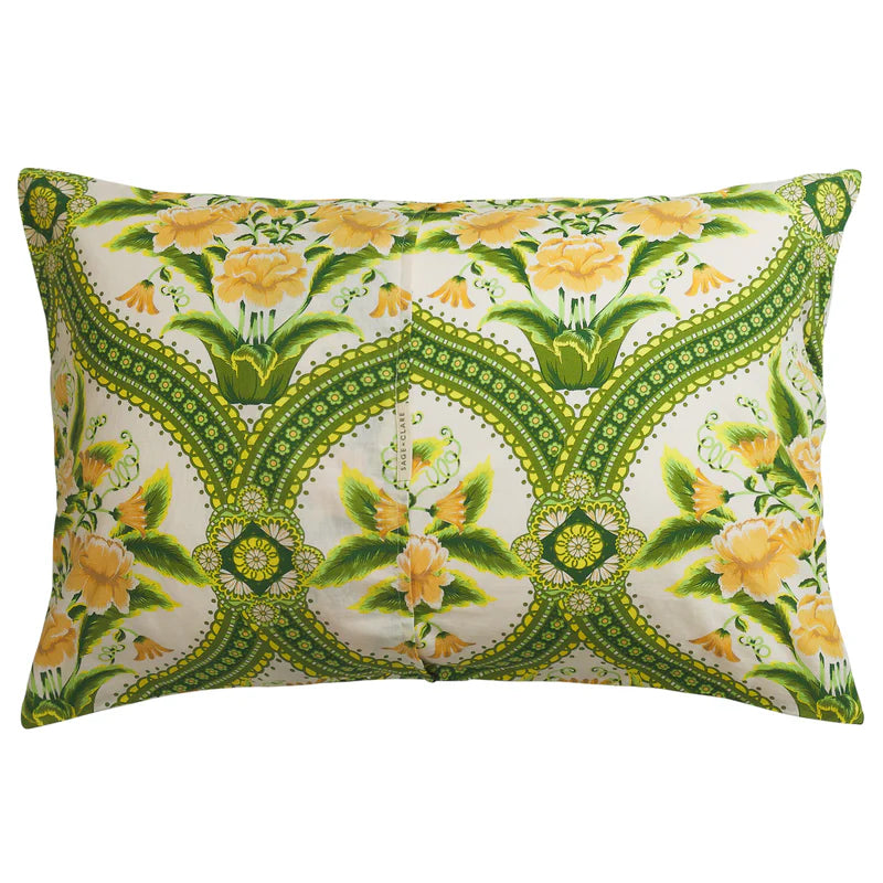 Margaret Cotton Pillowcase Set - La Palma Standard size by Sage & Clare