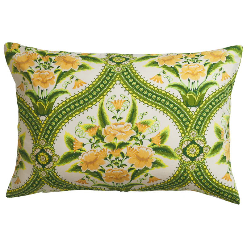 Margaret Cotton Pillowcase Set - La Palma (Standard) by Sage & Clare