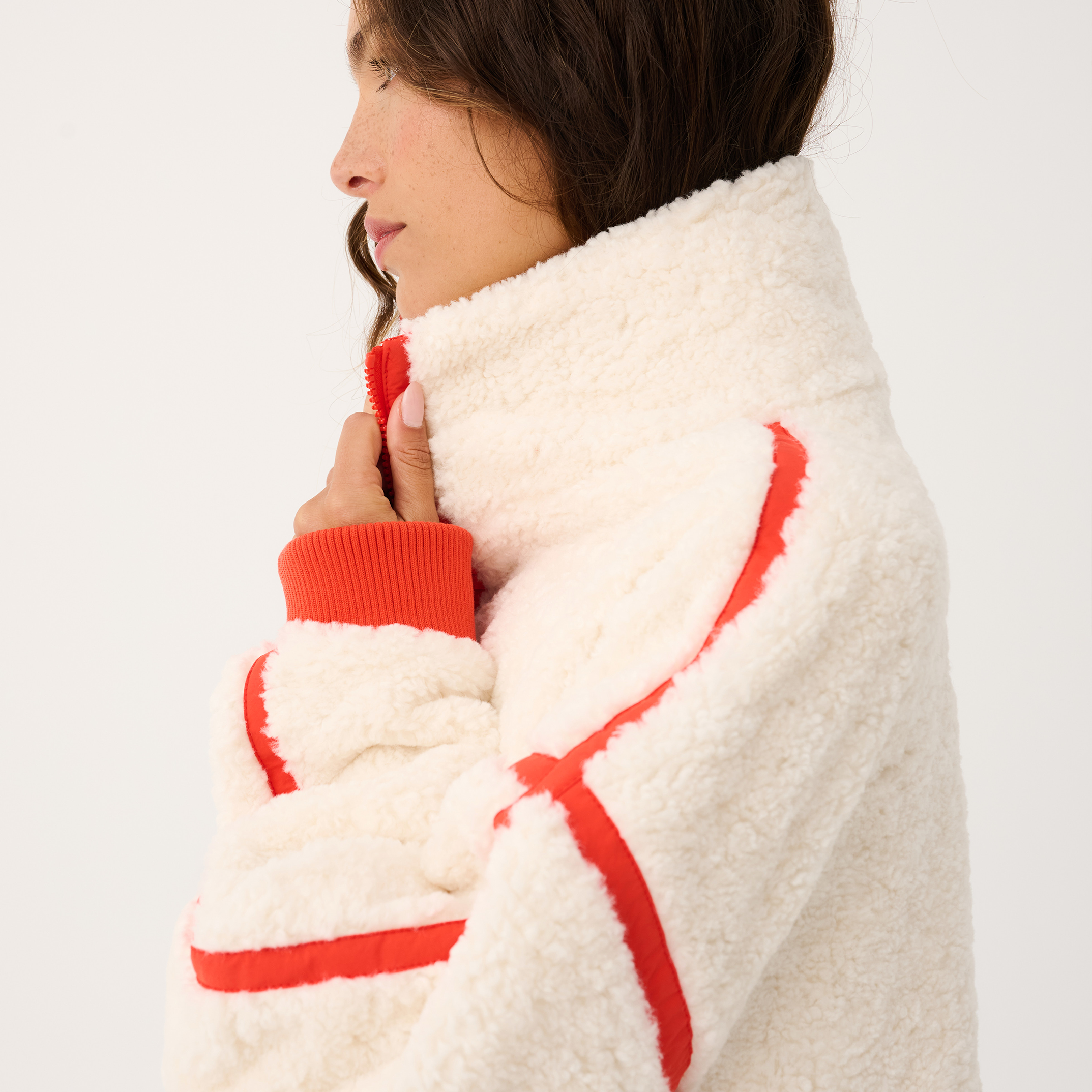 Cartel & Willow Margot jumper cream colour