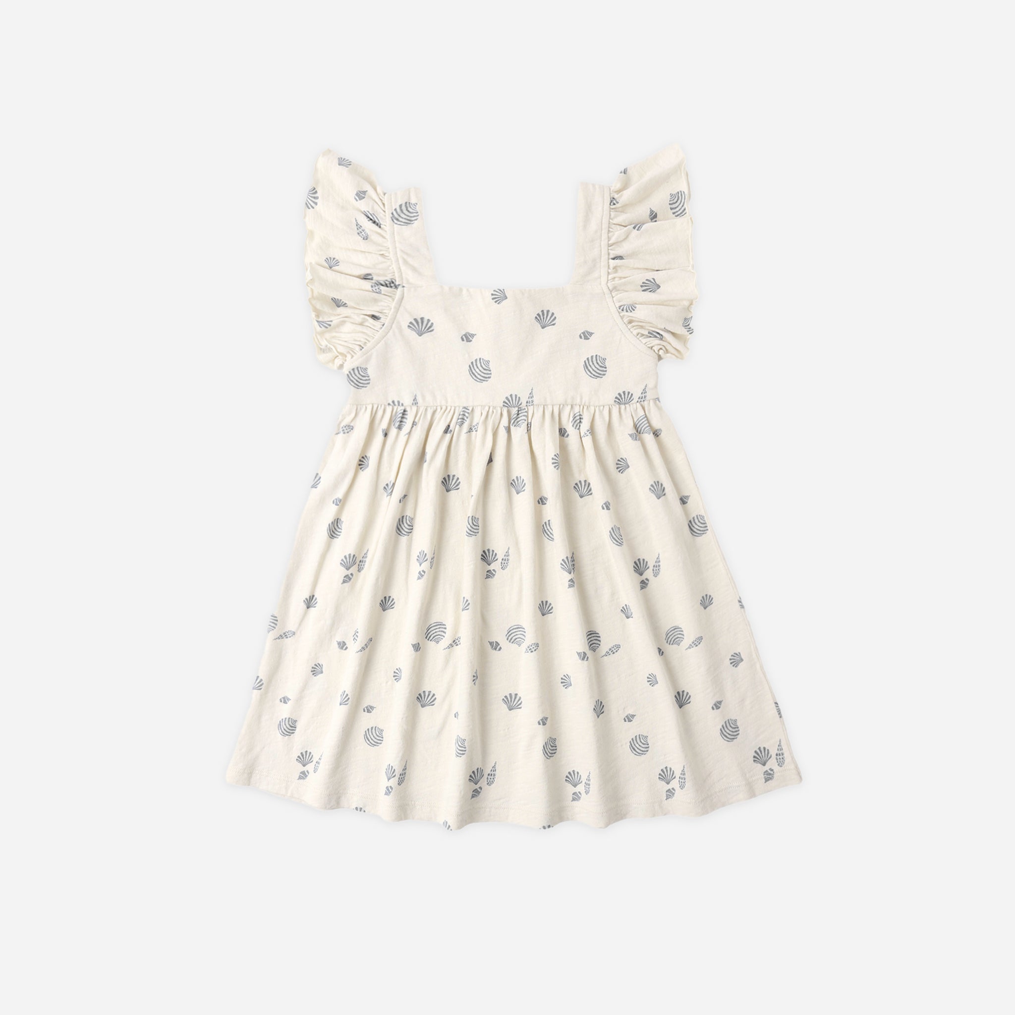 Front view of the Mariposa Seashell Dress | Rylee + Cru