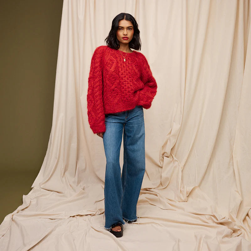 Marlon Jumper Sage and Clare