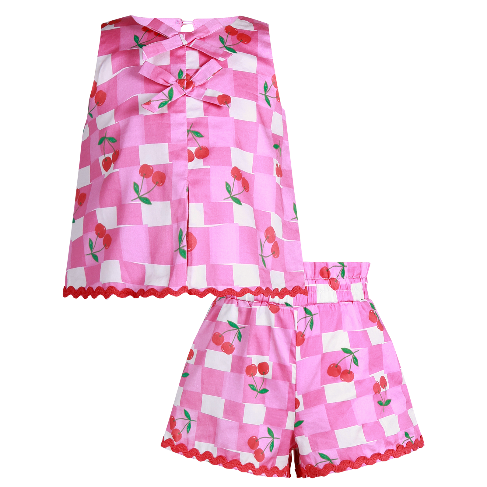 Mary Woven Set - Gingham | Rock Your Baby