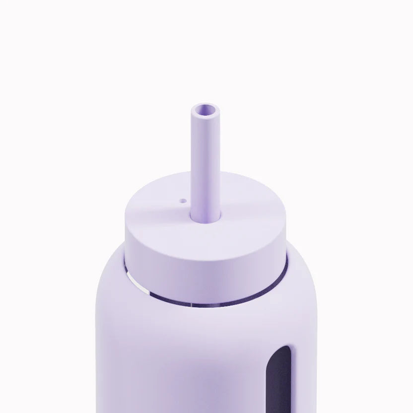 Mini Bottle Lounge Straw & Cap - Lilac - by Bink