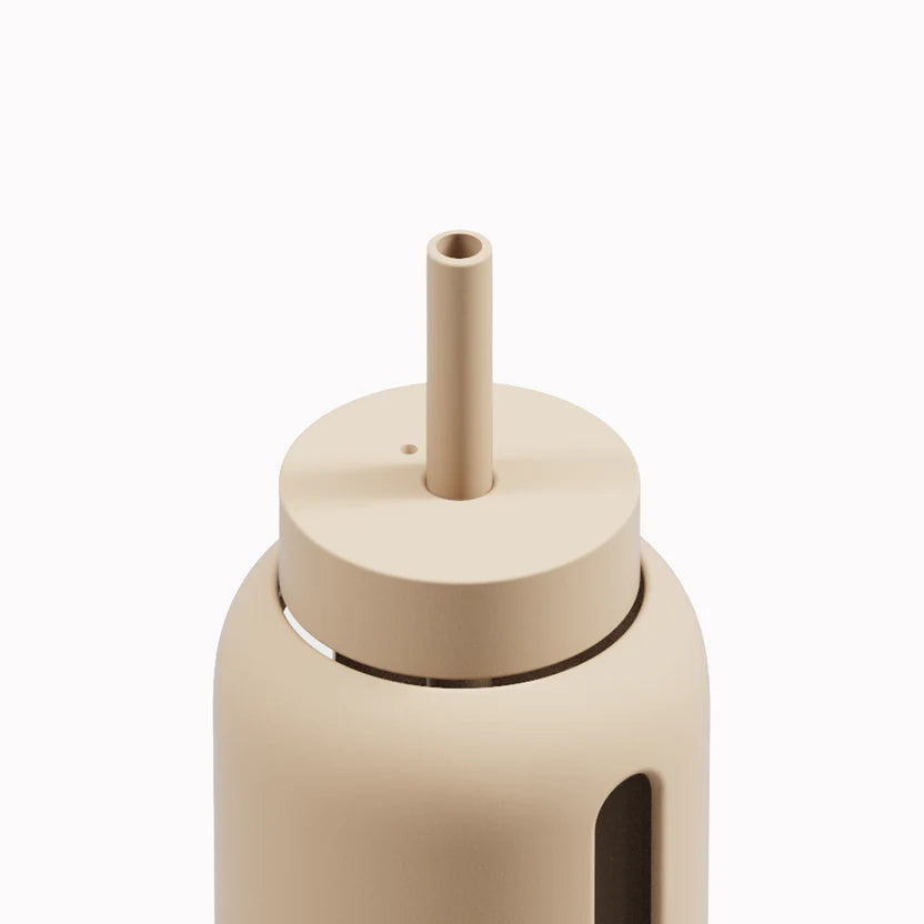 Mini Bottle Lounge Straw & Cap - Sand - by Bink