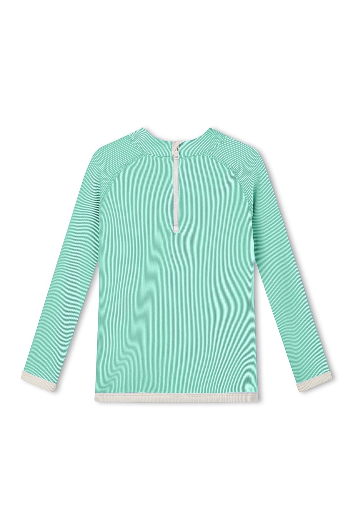 shop Zulu & Zephyr Aqua Mini Stripe Rashie - Aqua online