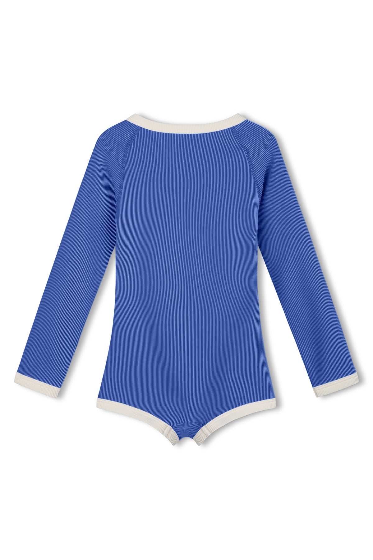 Zulu & Zephyr Sea Blue Mini Stripe Rashie Onesie