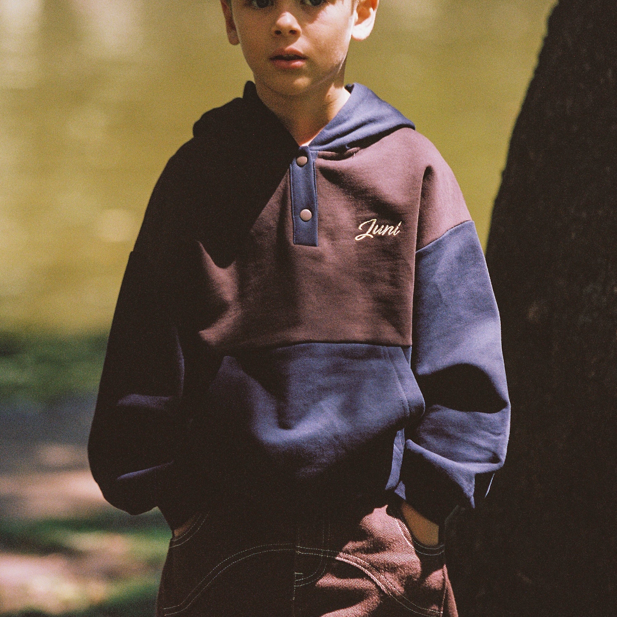Mio Hoodie - Navy | Juni