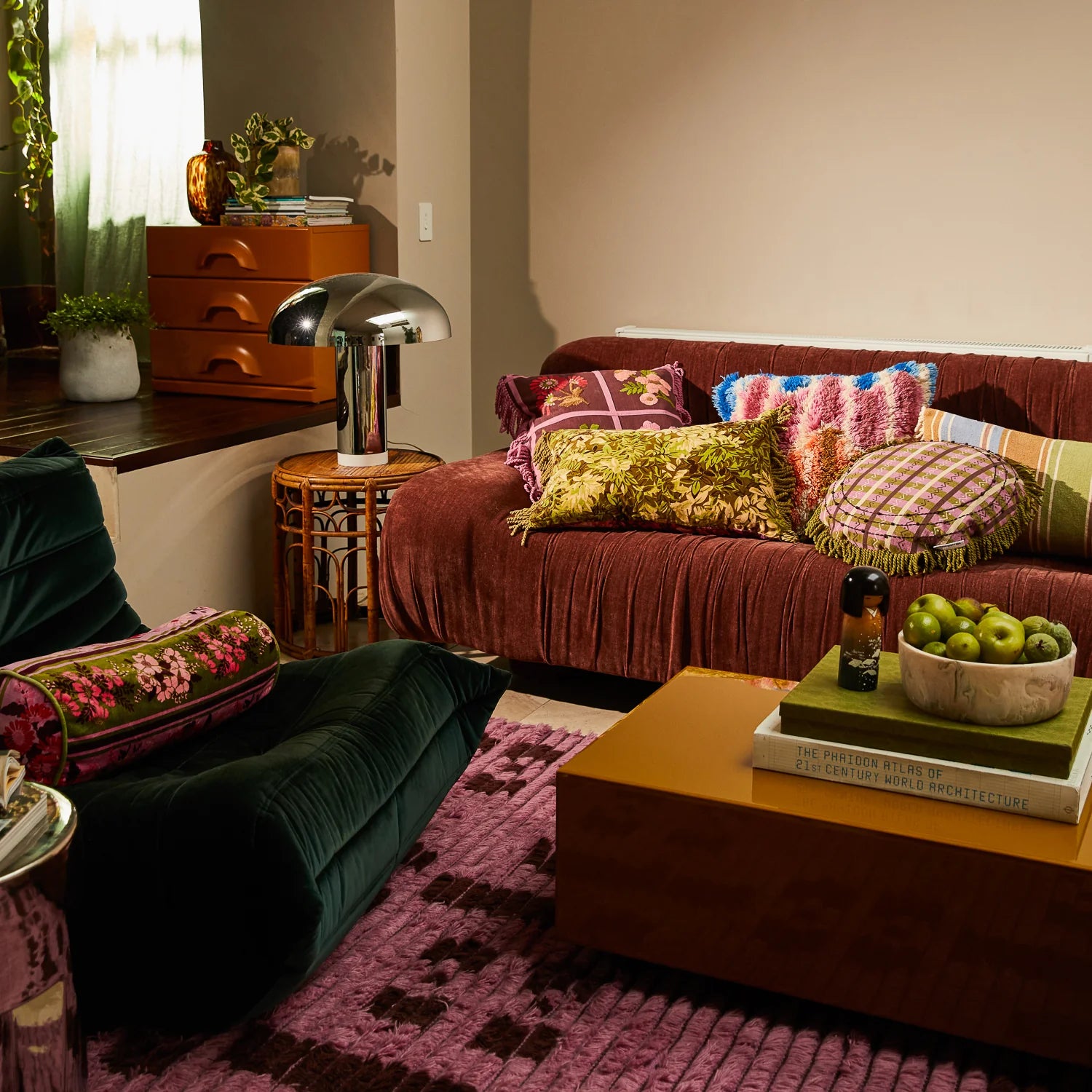 Sage and Clare cushions