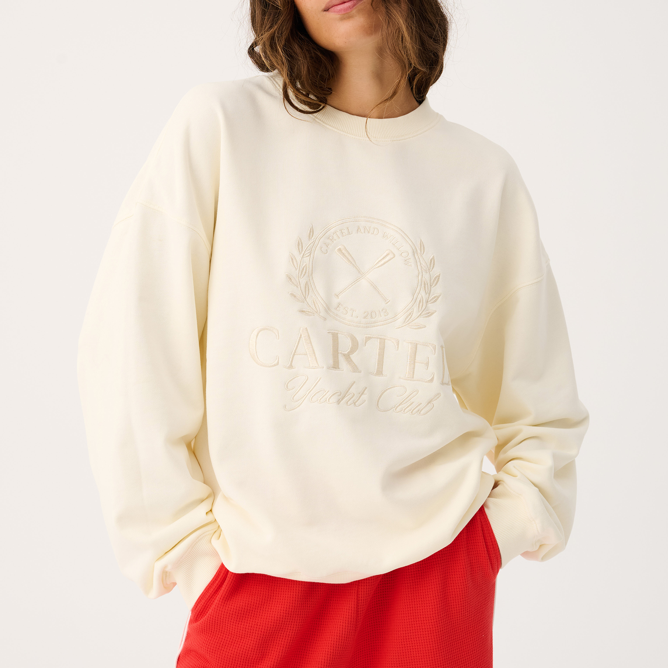 Nina Sweater - Cream by Cartel & Willow