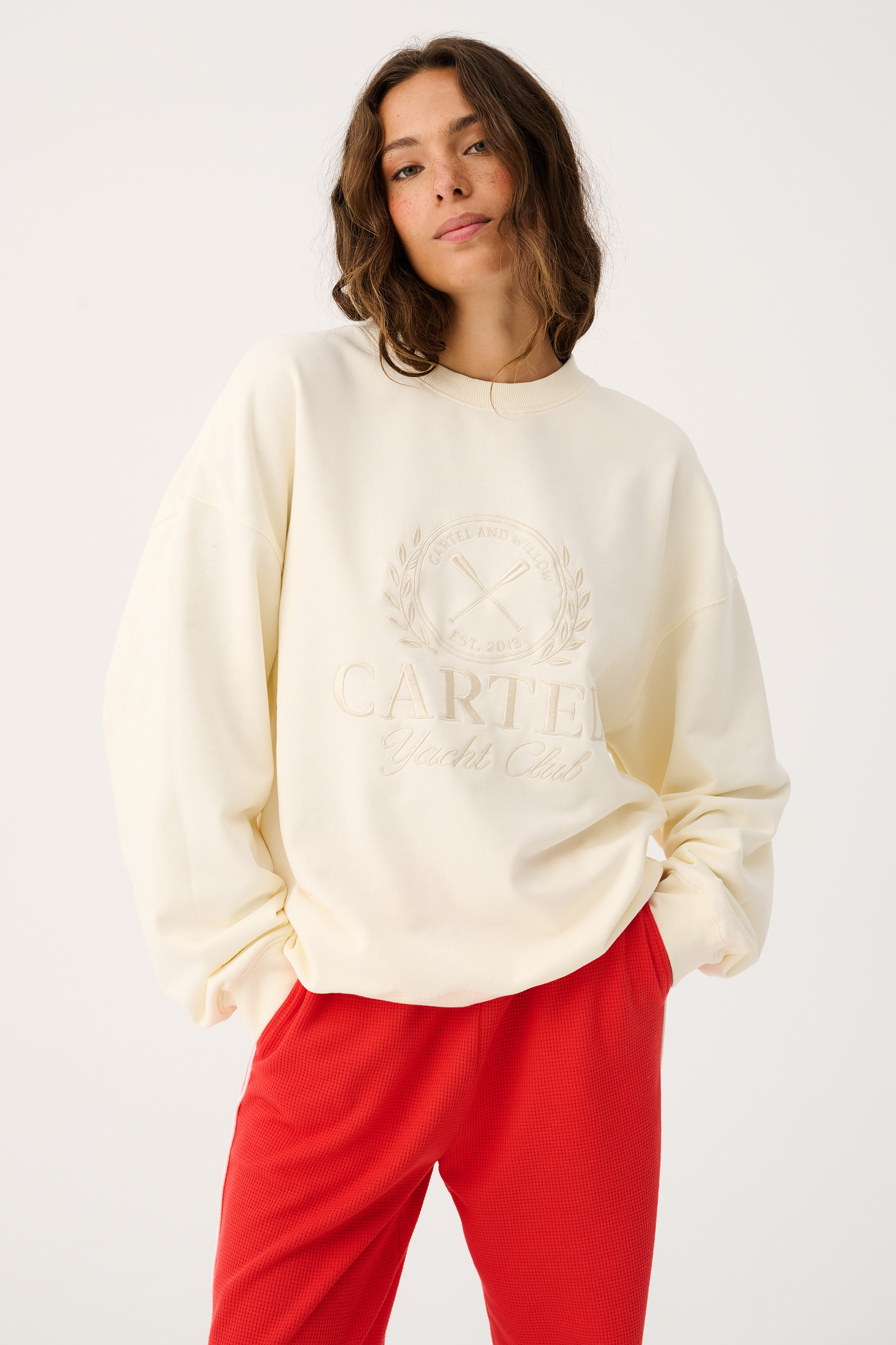Nina Sweater - Cream by Cartel & Willow