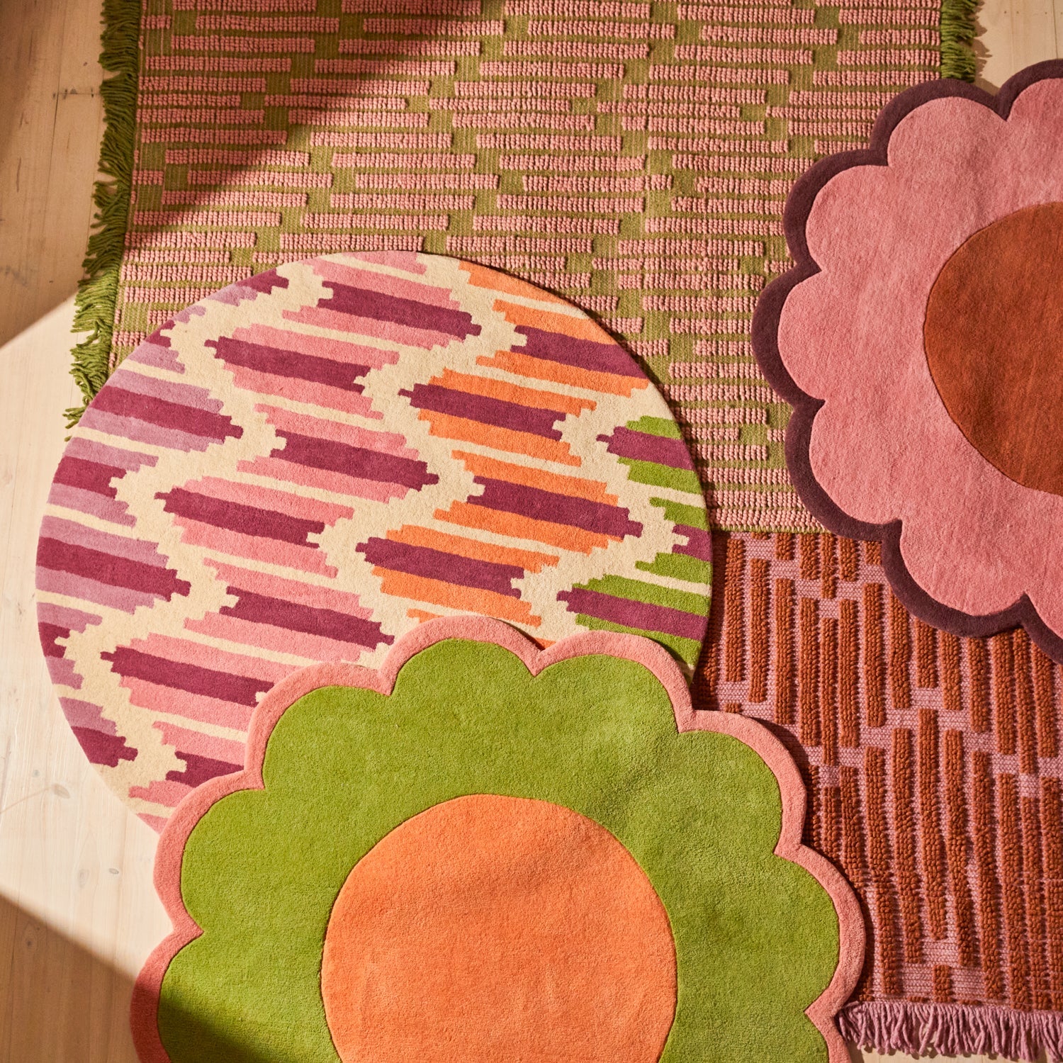 Nisha Zigzag Rug by Sage & Clare