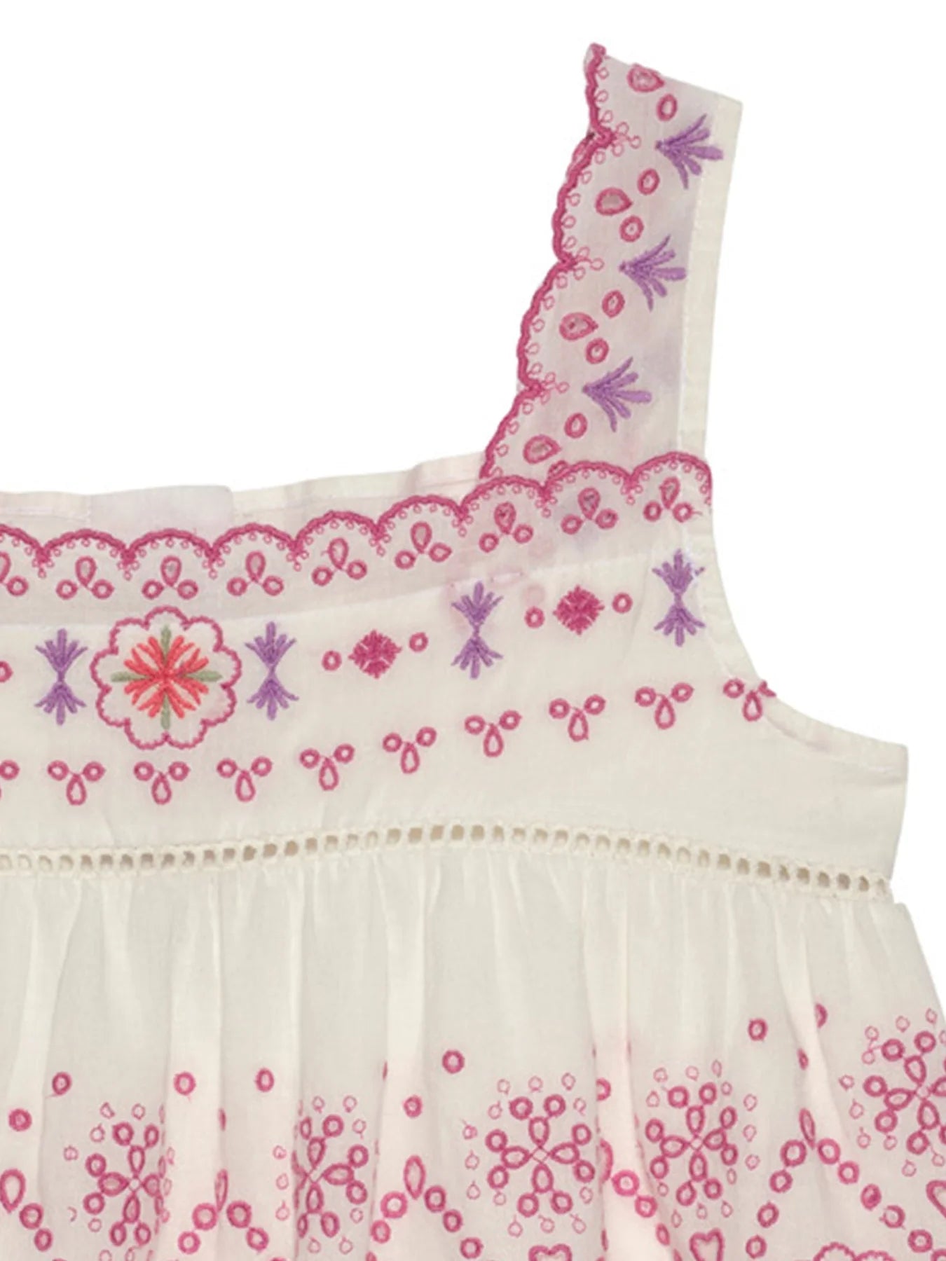 embroidery detail on Oasia top by Tutu Du Monde