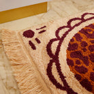 Fabric details of Odette Bath Mat by Sage & Clare
