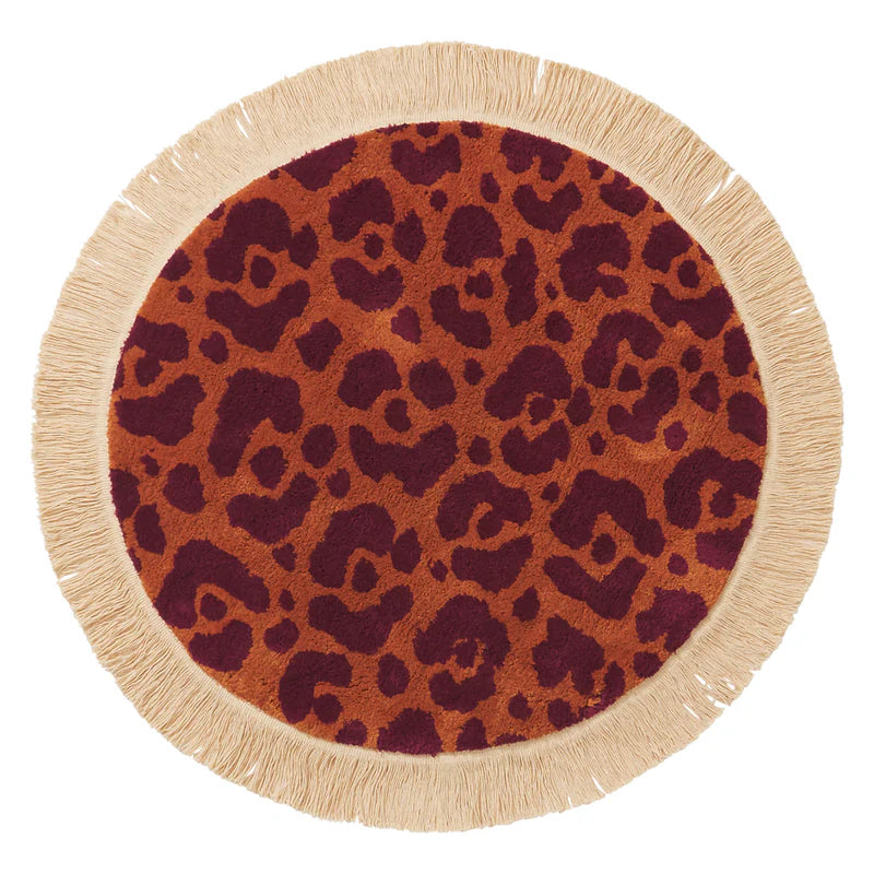Odette round bath mat by Sage and Clare