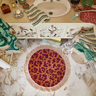 Odette round bath mat by Sage and Clare