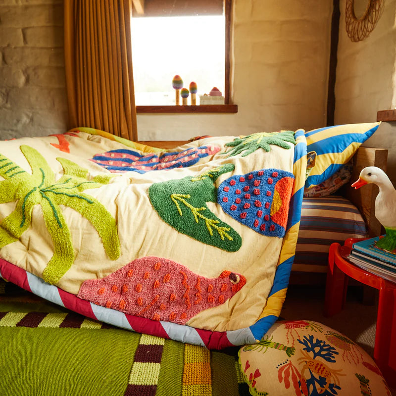 seaside themes bedspread by Sage & Clare