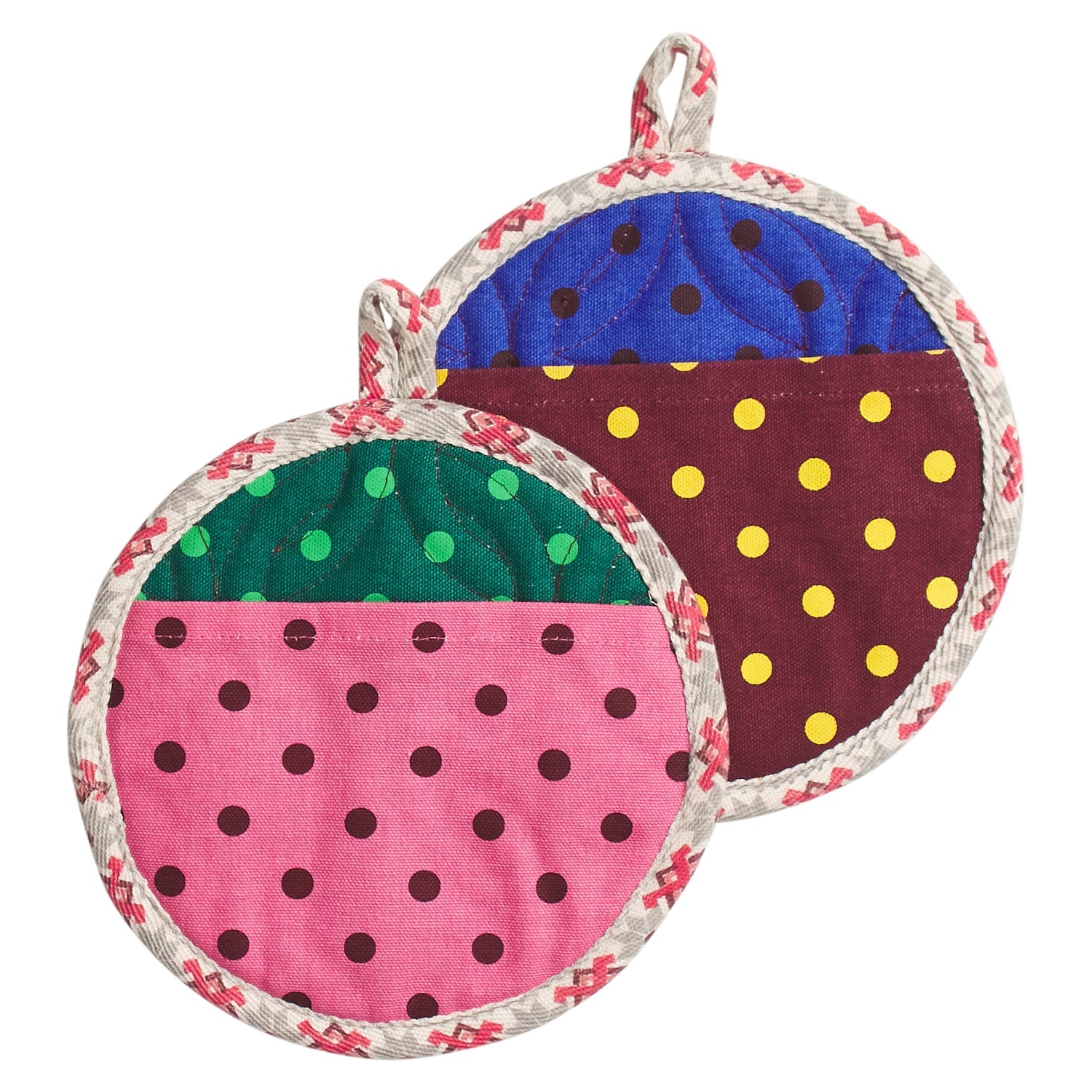 Paige Pot Holder Set by Sage & Clare