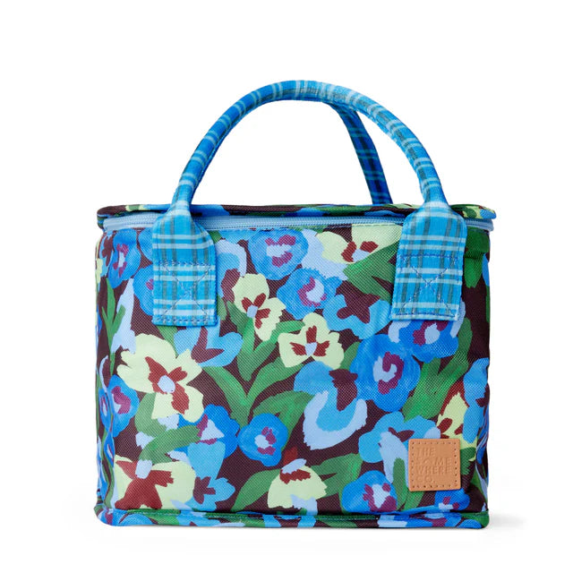 Pansy Patch lunch bag by the somewhere co