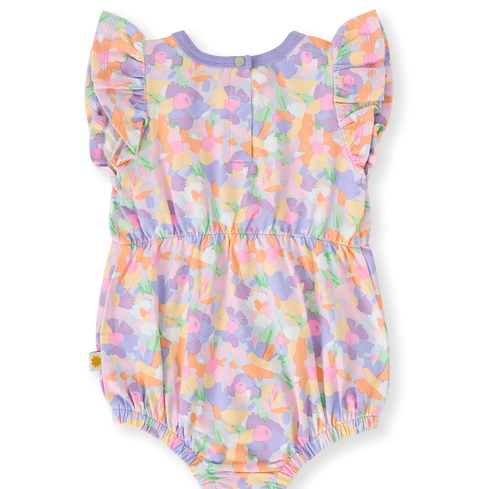 baby girl romper floral
