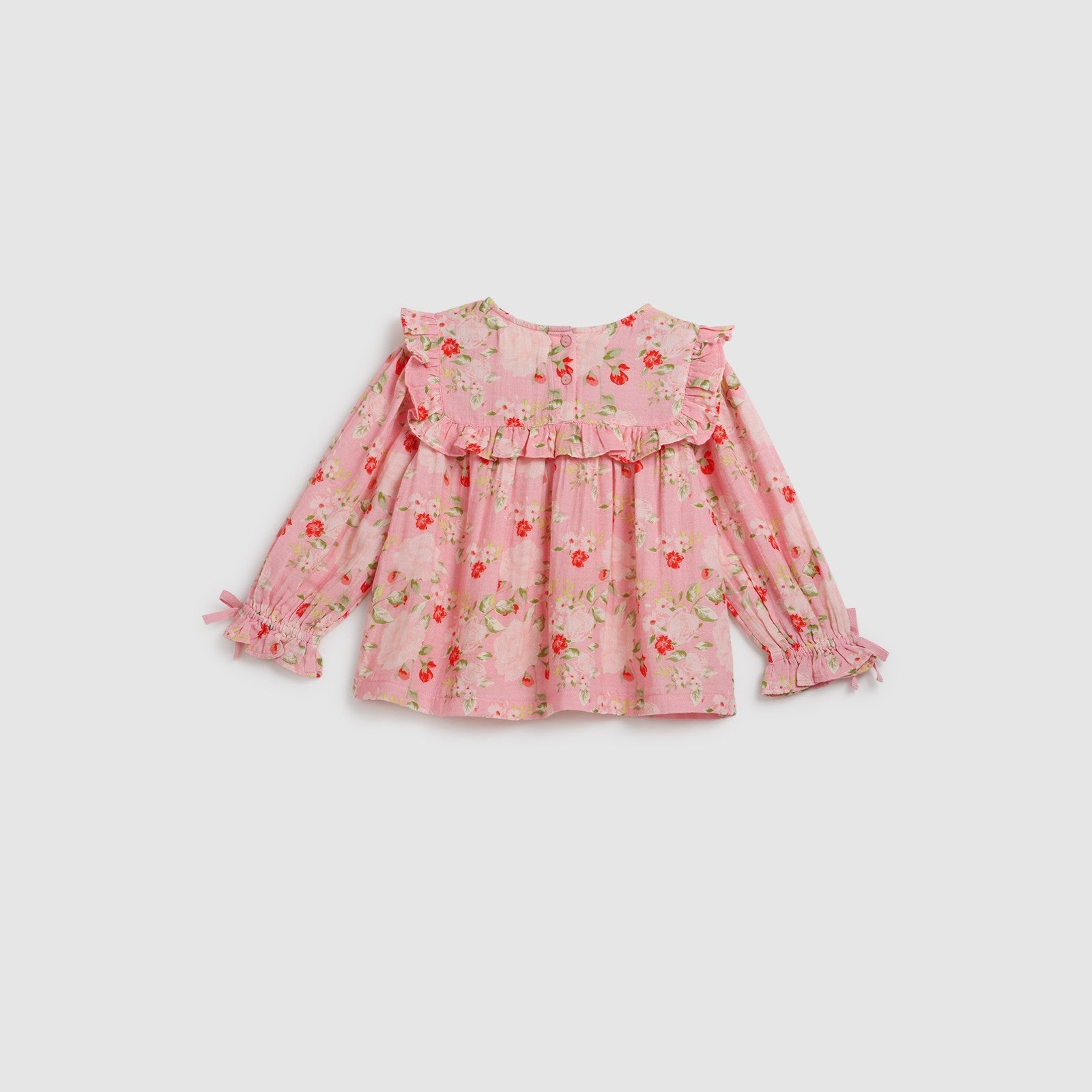 Back view of the Pippa Top - Fabulous Blooms Pink | Alex & Ant