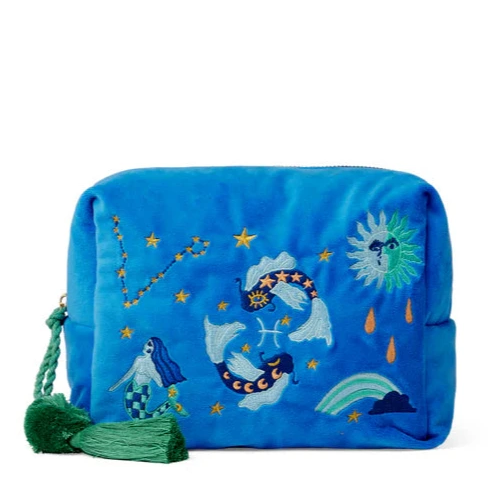 Pisces cosmetic case from the somewhere co