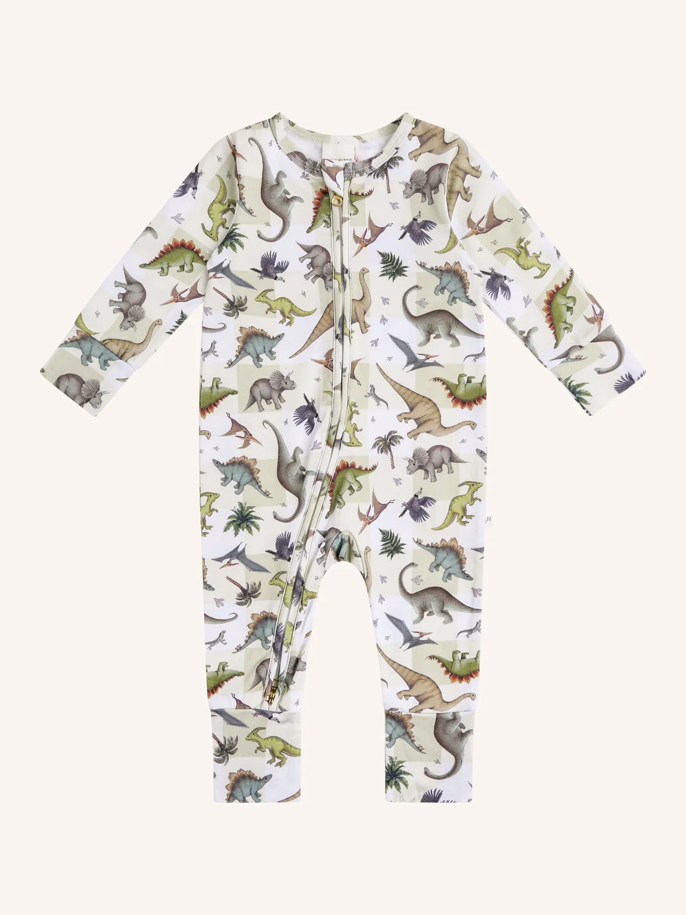 'Prehistorica' Timeless Coverall - Avocado by Fleur Harris