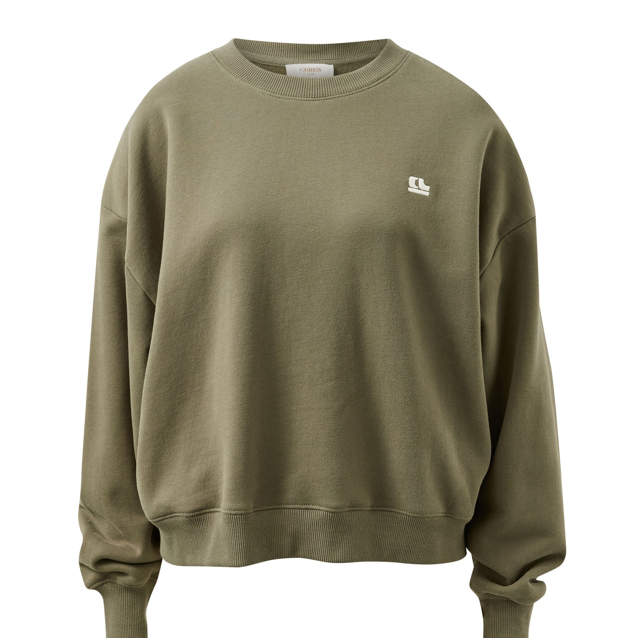 Bec Knit Collared Pullover - Oat Marle by Ceres Life