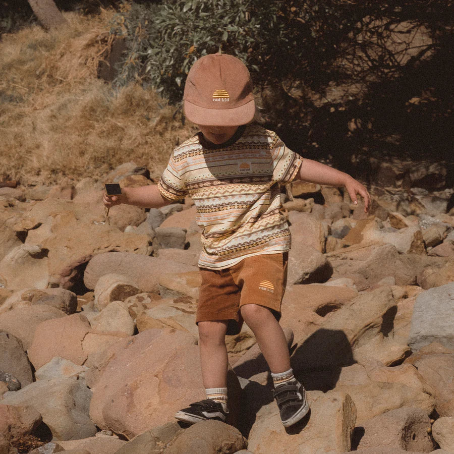 Rad Kid Spliced Cord Shorts by Banabae