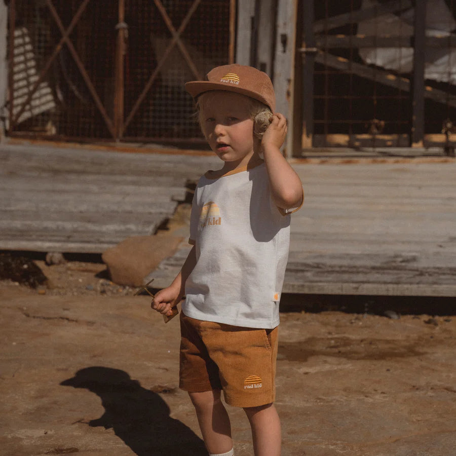 Rad Kid Spliced Cord Shorts by Banabae