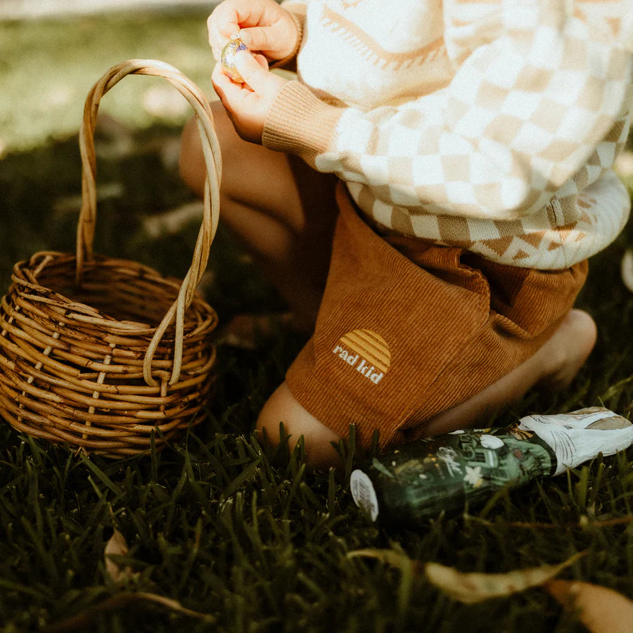 Rad Kid Spliced Cord Shorts by Banabae