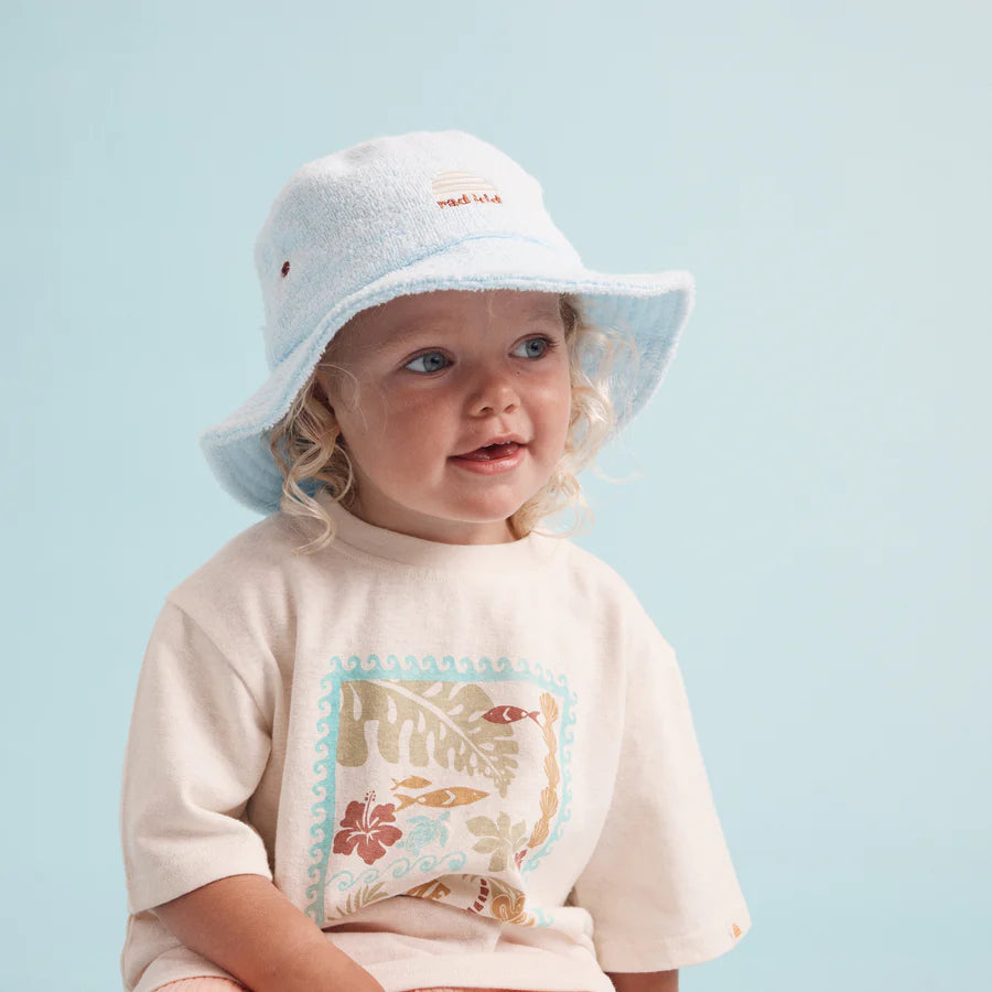 Rad Kid Terry Hat Reef By Banabae worn by child